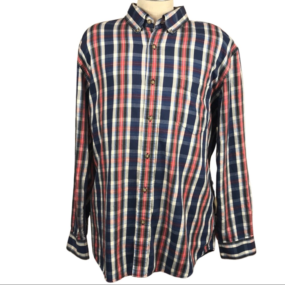 Chaps Ralph Lauren plaid lightweight flannel, XL
